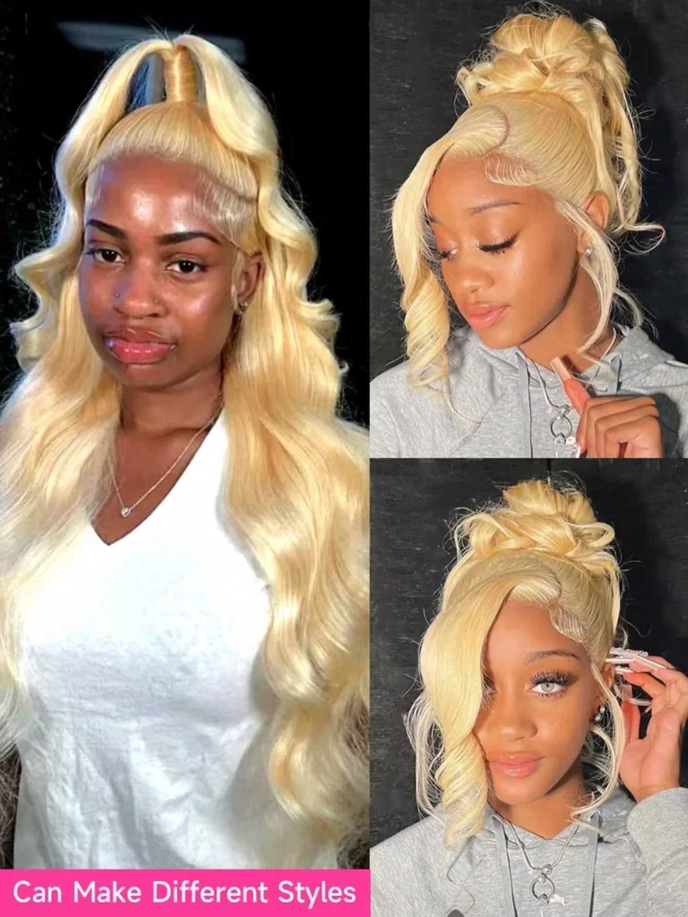 613 Blonde Body Wave 13x4 HD Lace Frontal Wig | 250% Density Human Hair Wig | Lilluxe Hair