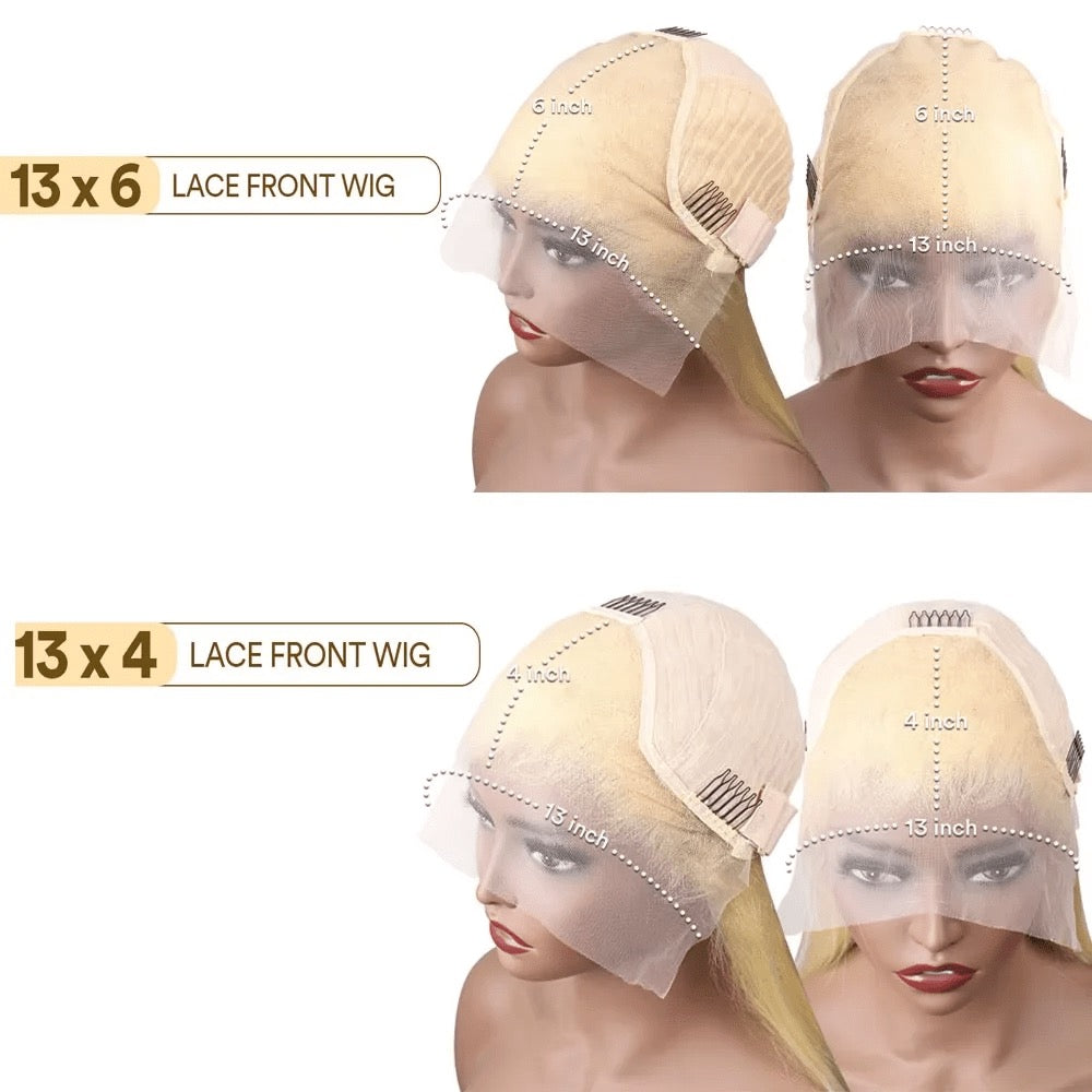 613 Blonde Body Wave 13x4 HD Lace Frontal Wig | 250% Density Human Hair Wig | Lilluxe Hair