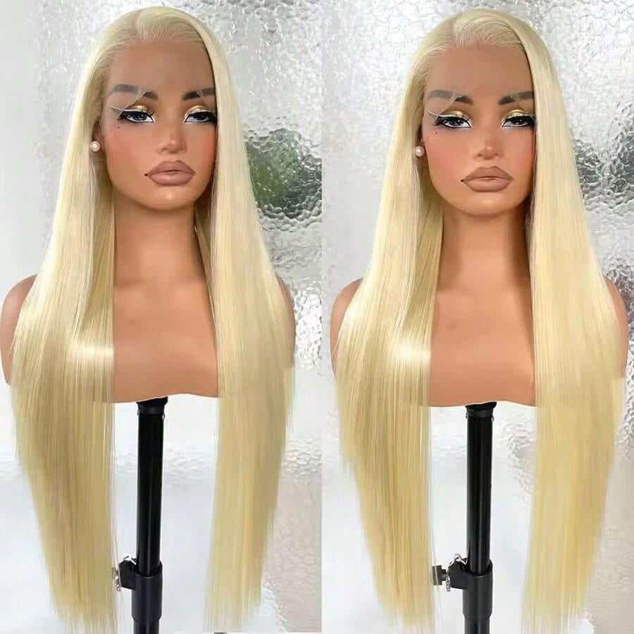 Honey Blonde Highlight HD Lace Straight Wig | 13x4 / 13x6 HD Lace Human Hair Wig